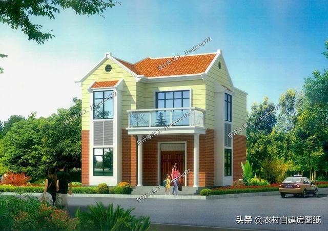 9款農(nóng)村小別墅設(shè)計圖，造價都很經(jīng)濟，預(yù)算在20萬左右