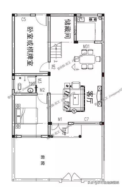 9款農(nóng)村小別墅設(shè)計圖，造價都很經(jīng)濟，預(yù)算在20萬左右