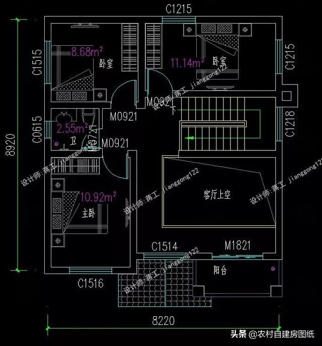 9款農(nóng)村小別墅設(shè)計圖，造價都很經(jīng)濟，預(yù)算在20萬左右