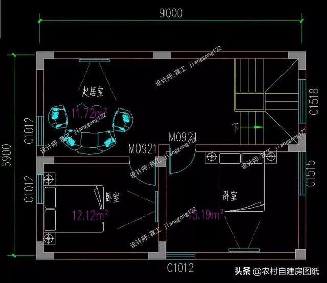 9款農(nóng)村小別墅設(shè)計圖，造價都很經(jīng)濟，預(yù)算在20萬左右
