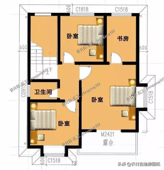 9款農(nóng)村小別墅設(shè)計圖，造價都很經(jīng)濟，預(yù)算在20萬左右