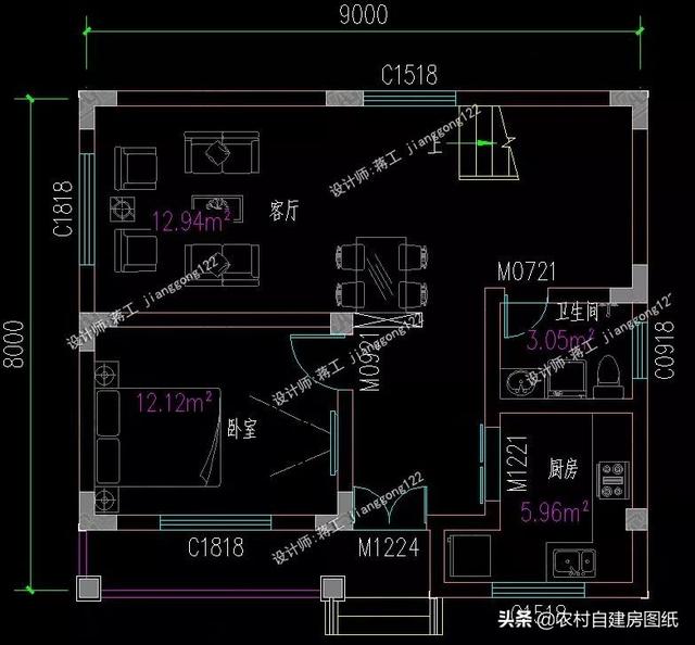 9款農(nóng)村小別墅設(shè)計圖，造價都很經(jīng)濟，預(yù)算在20萬左右