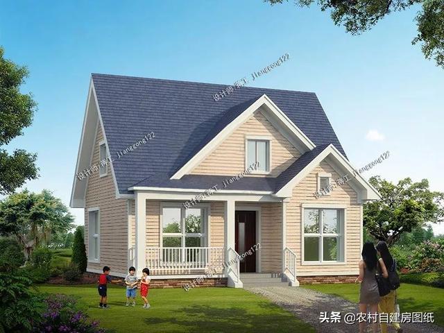9款農(nóng)村小別墅設(shè)計圖，造價都很經(jīng)濟，預(yù)算在20萬左右