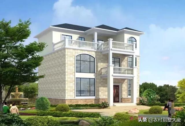 2024年時(shí)下最火爆的農(nóng)村自建房設(shè)計(jì)圖，外觀精美，戶型實(shí)用
