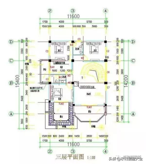 2024年時(shí)下最火爆的農(nóng)村自建房設(shè)計(jì)圖，外觀精美，戶型實(shí)用