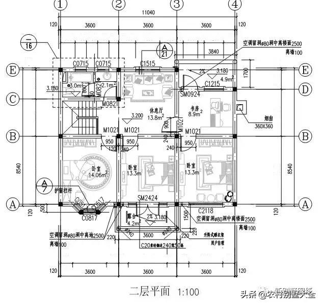 2024年時(shí)下最火爆的農(nóng)村自建房設(shè)計(jì)圖，外觀精美，戶型實(shí)用