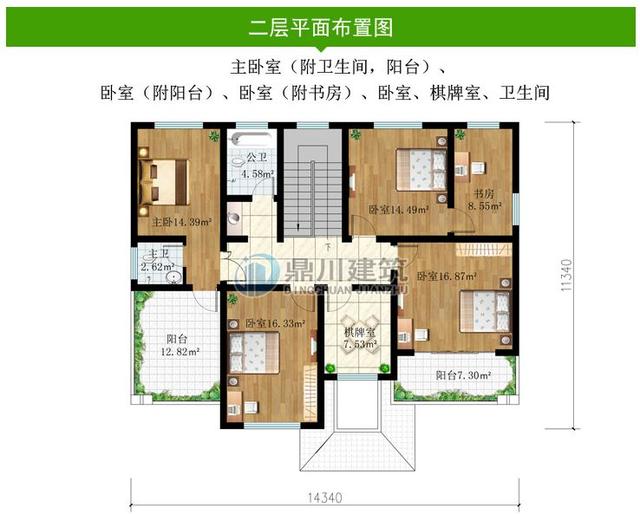 8套農(nóng)村別墅圖紙，開間15米，都好氣派，一輩子建一棟足矣