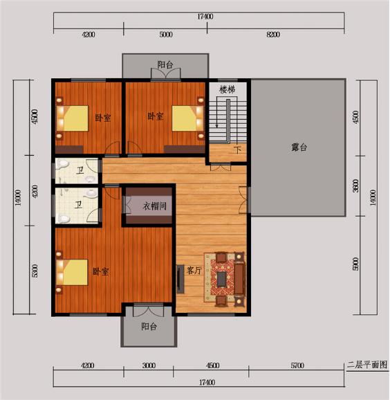 兩款經(jīng)典戶型別墅設(shè)計圖，造價25萬就能蓋得起的別墅