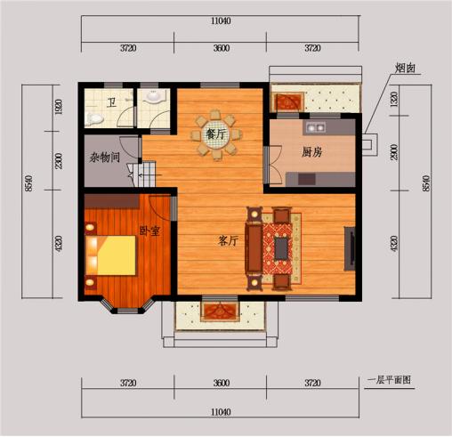 兩款經(jīng)典戶型別墅設(shè)計圖，造價25萬就能蓋得起的別墅