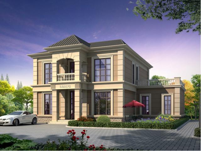 兩款經(jīng)典戶型別墅設(shè)計圖，造價25萬就能蓋得起的別墅