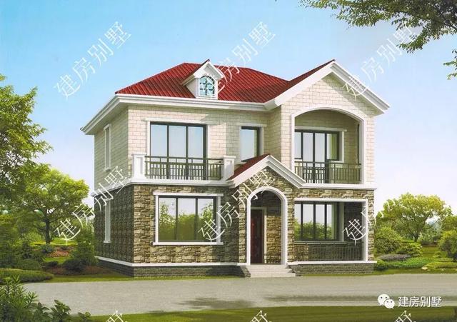 兩款小尺寸的自建房戶型設(shè)計(jì)圖，只要20萬左右就可以蓋別墅