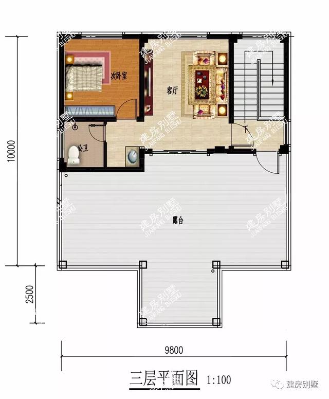 兩款三層平屋面自建房設(shè)計圖，都能展現(xiàn)出鄉(xiāng)村別墅的絢麗風(fēng)采