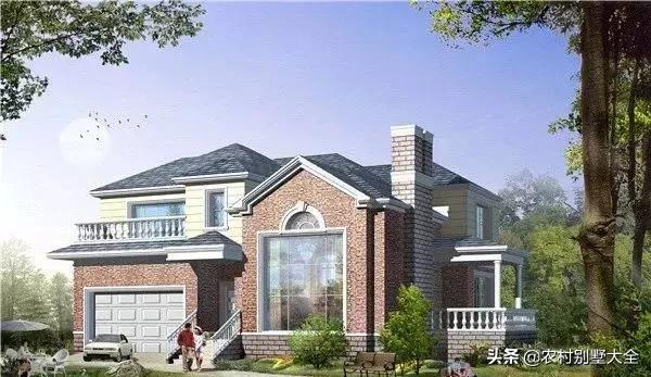 12款帶車庫(kù)的農(nóng)村別墅設(shè)計(jì)圖，既經(jīng)濟(jì)又實(shí)用，最低18萬就能建好