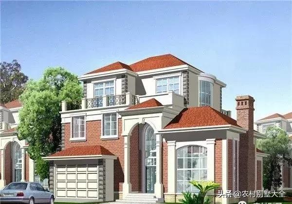 12款帶車庫(kù)的農(nóng)村別墅設(shè)計(jì)圖，既經(jīng)濟(jì)又實(shí)用，最低18萬就能建好