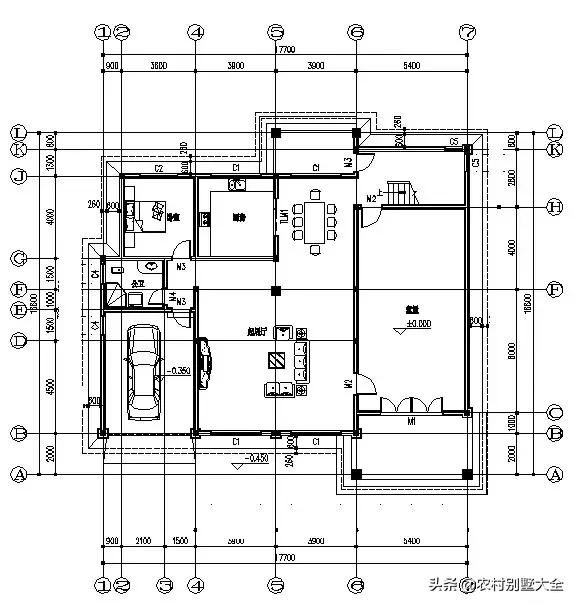 12款帶車庫(kù)的農(nóng)村別墅設(shè)計(jì)圖，既經(jīng)濟(jì)又實(shí)用，最低18萬就能建好