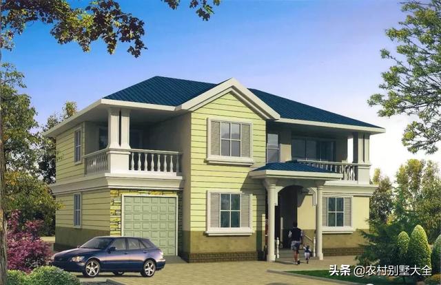 12款帶車庫(kù)的農(nóng)村別墅設(shè)計(jì)圖，既經(jīng)濟(jì)又實(shí)用，最低18萬就能建好