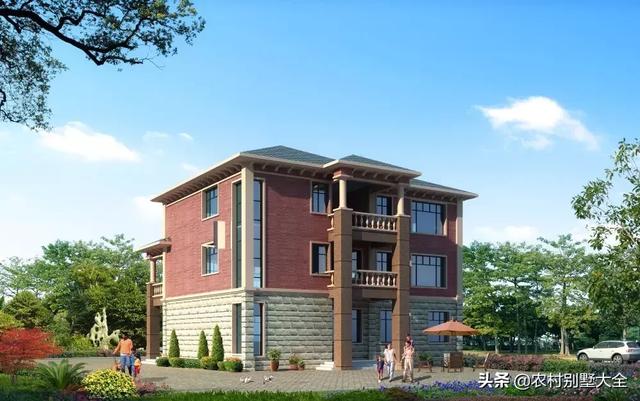 12款帶車庫(kù)的農(nóng)村別墅設(shè)計(jì)圖，既經(jīng)濟(jì)又實(shí)用，最低18萬就能建好