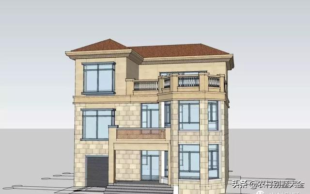 12款帶車庫(kù)的農(nóng)村別墅設(shè)計(jì)圖，既經(jīng)濟(jì)又實(shí)用，最低18萬就能建好