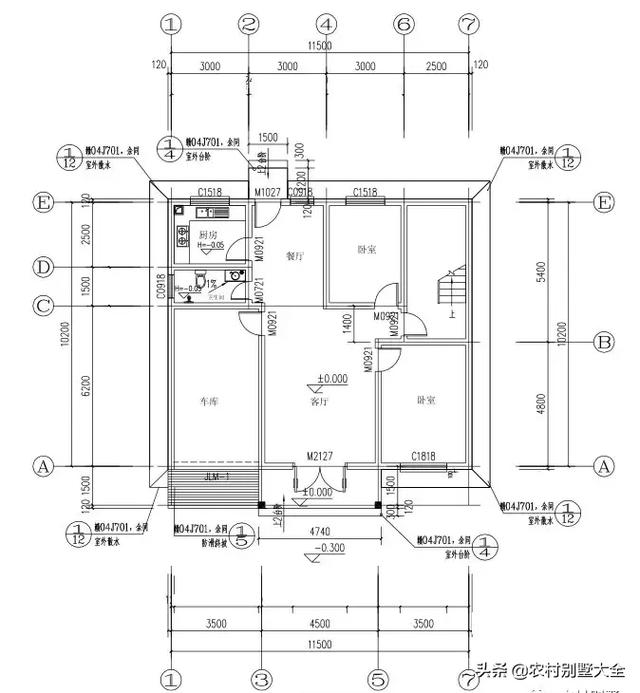 12款帶車庫(kù)的農(nóng)村別墅設(shè)計(jì)圖，既經(jīng)濟(jì)又實(shí)用，最低18萬就能建好