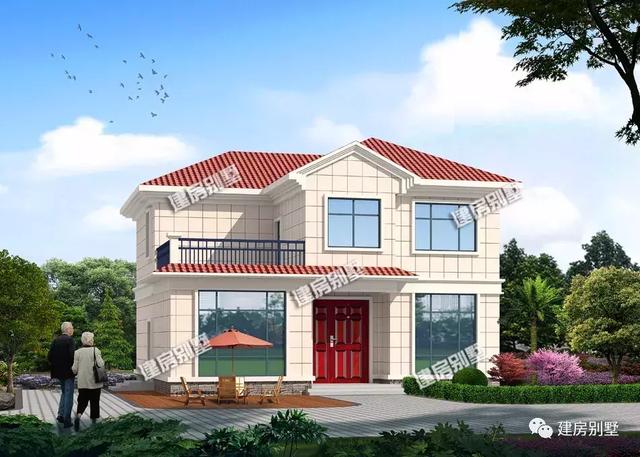 兩款小戶型自建房設計圖，小宅基同樣可以建好別墅