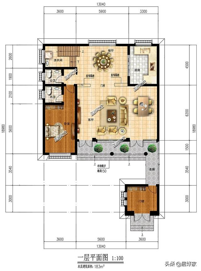 要建就建中國最棒的房子，二層中式別墅太美了，這才是中國人最理想的居住場所