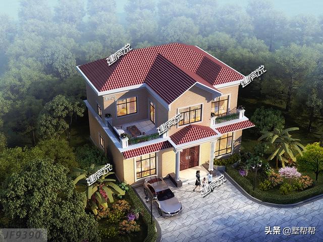 三款現(xiàn)代簡(jiǎn)約農(nóng)村別墅設(shè)計(jì)圖，照著建準(zhǔn)沒(méi)錯(cuò)，村里人都說(shuō)好看