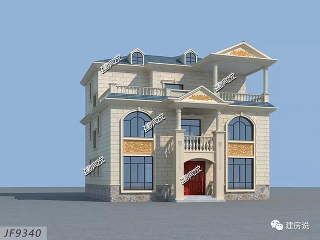 造價50萬左右二層自建別墅設(shè)計圖，布局，外觀都沒得挑，越住越舒服