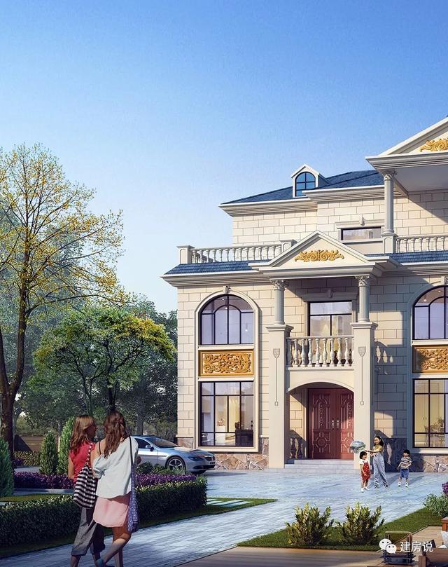 造價50萬左右二層自建別墅設(shè)計圖，布局，外觀都沒得挑，越住越舒服