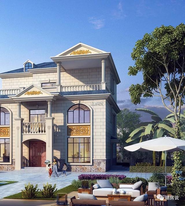 造價50萬左右二層自建別墅設(shè)計圖，布局，外觀都沒得挑，越住越舒服