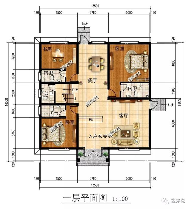 三層歐式別墅設(shè)計(jì)圖，建一套過(guò)很久都不會(huì)過(guò)時(shí)