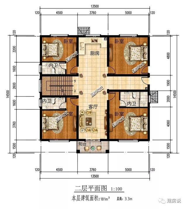 三層歐式別墅設(shè)計(jì)圖，建一套過(guò)很久都不會(huì)過(guò)時(shí)