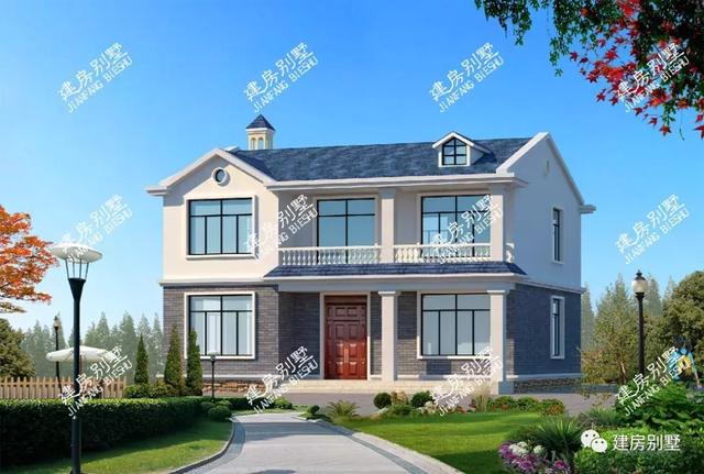 兩棟13x12米的自建房別墅設(shè)計(jì)圖，兩棟都很美很實(shí)用