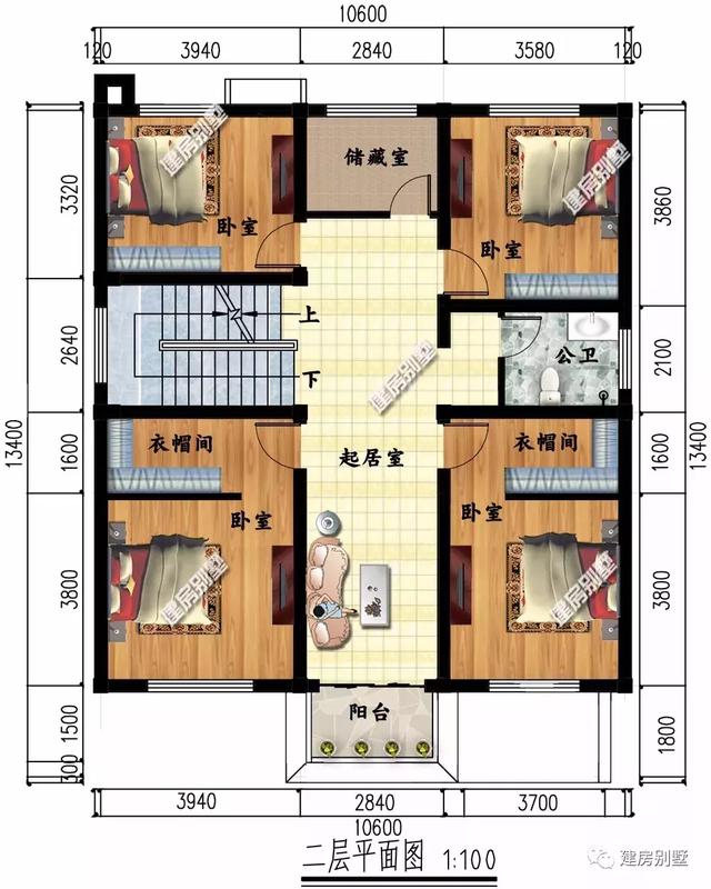 兩款不同的新中式風(fēng)格的自建房設(shè)計(jì)圖，看看哪棟更適合你