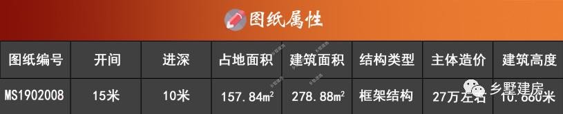 二層花園別墅設(shè)計圖，給人以清新自然的視覺感受