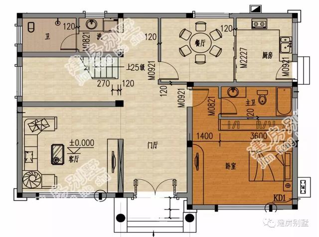 開間13米的兩棟自建房別墅設計圖，房子建的好，全家人運氣都能更好