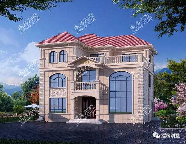 開間13米的兩棟自建房別墅設計圖，房子建的好，全家人運氣都能更好