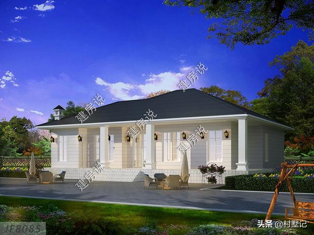 分享10棟一層農(nóng)村別墅設(shè)計(jì)圖，在城里買(mǎi)房不如回農(nóng)村建一棟別墅！