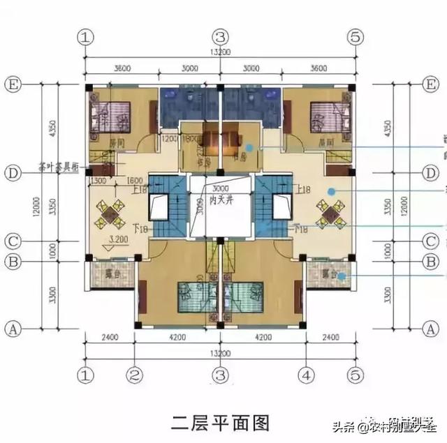 帶堂屋、庭院的農(nóng)村自建房設計圖，看了之后你一定會喜歡的