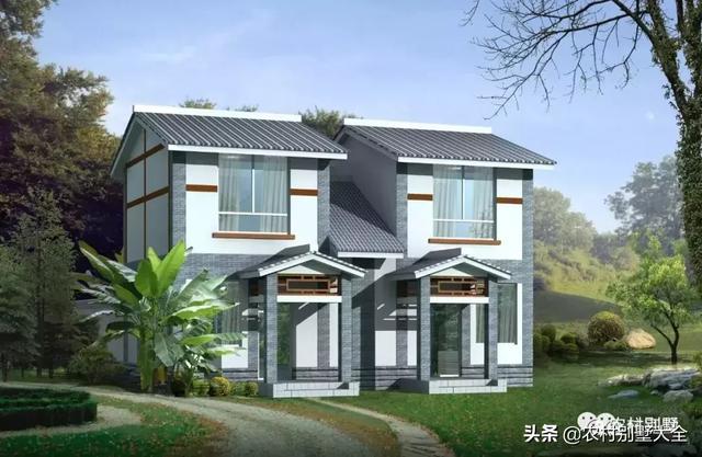 帶堂屋、庭院的農(nóng)村自建房設計圖，看了之后你一定會喜歡的