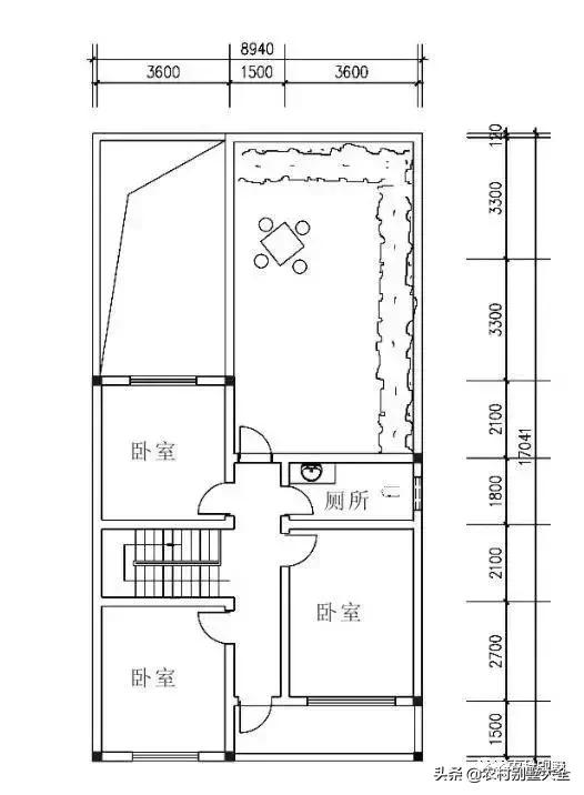 帶堂屋、庭院的農(nóng)村自建房設計圖，看了之后你一定會喜歡的