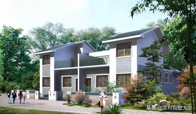 帶堂屋、庭院的農(nóng)村自建房設計圖，看了之后你一定會喜歡的