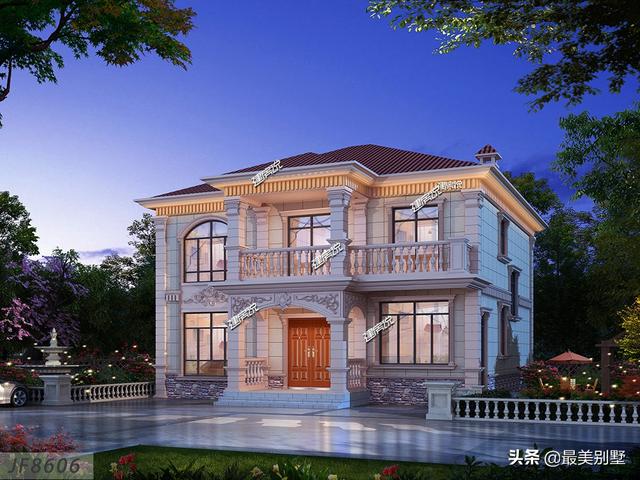 開間12米的別墅設(shè)計圖，非常具有參考價值，圖紙收藏起來，建房用得上