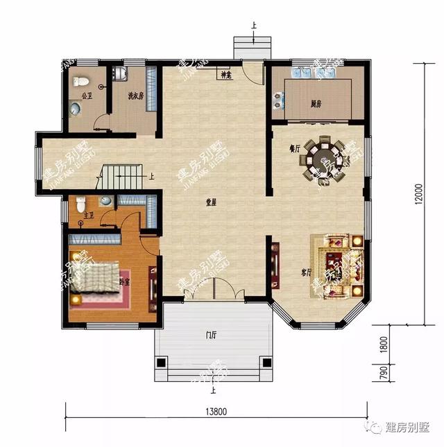 兩棟農村自建房別墅設計圖，豪華大氣上檔次，建一棟讓別人羨慕去吧