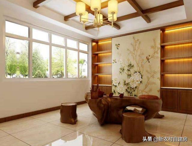 這套農(nóng)村二層平屋頂自建房設(shè)計圖，占地小，采光好