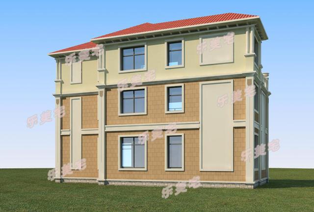 分享一款帶躍層設(shè)計(jì)的四層別墅戶型圖，農(nóng)村、鄉(xiāng)鎮(zhèn)上都適合建筑