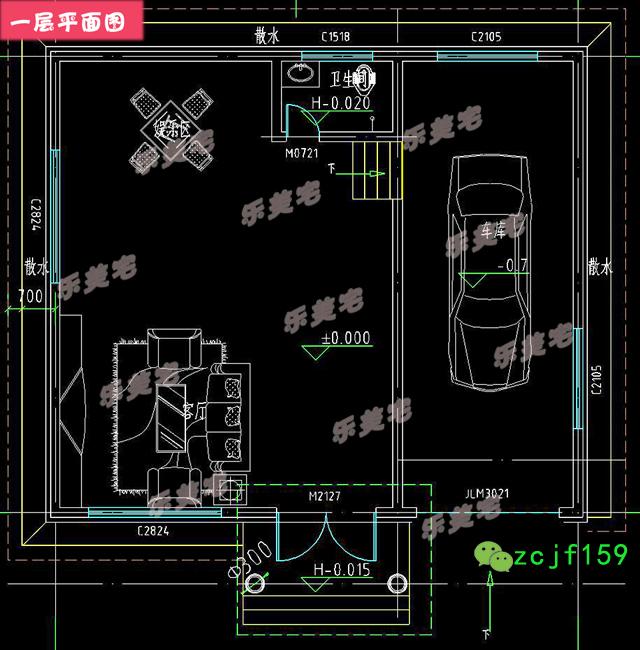 分享一款帶躍層設(shè)計(jì)的四層別墅戶型圖，農(nóng)村、鄉(xiāng)鎮(zhèn)上都適合建筑
