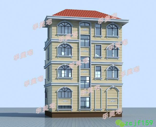 分享一款帶躍層設(shè)計(jì)的四層別墅戶型圖，農(nóng)村、鄉(xiāng)鎮(zhèn)上都適合建筑