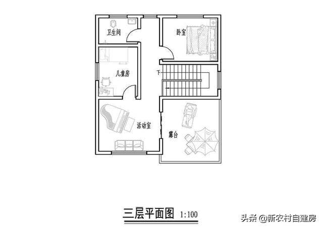 這款徽派新中式別墅設(shè)計(jì)圖，設(shè)計(jì)布局非常細(xì)心，層次感十足