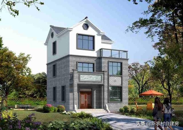 這款徽派新中式別墅設(shè)計(jì)圖，設(shè)計(jì)布局非常細(xì)心，層次感十足