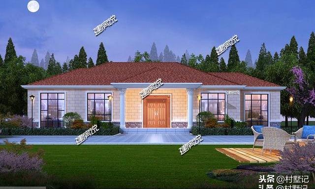 精選10款一層農(nóng)村別墅設(shè)計(jì)圖， 在城里買房不如回農(nóng)村建一棟別墅！